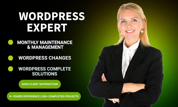 do manage wordpress website do website maintenance wordpress support