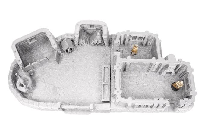 remold 3d terrain medieval,tabletop fantasy stl sci fil environment dnd 3d print