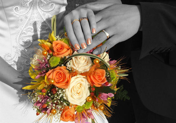 do selective colorization to 5 photos