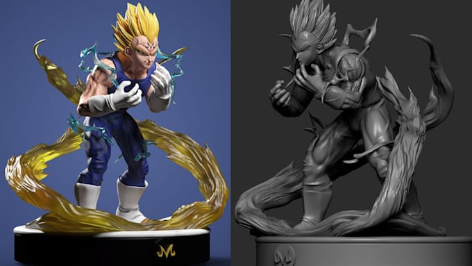 make custom 3d toy turn 2d image drawing sketch into 3d model for 3d printing