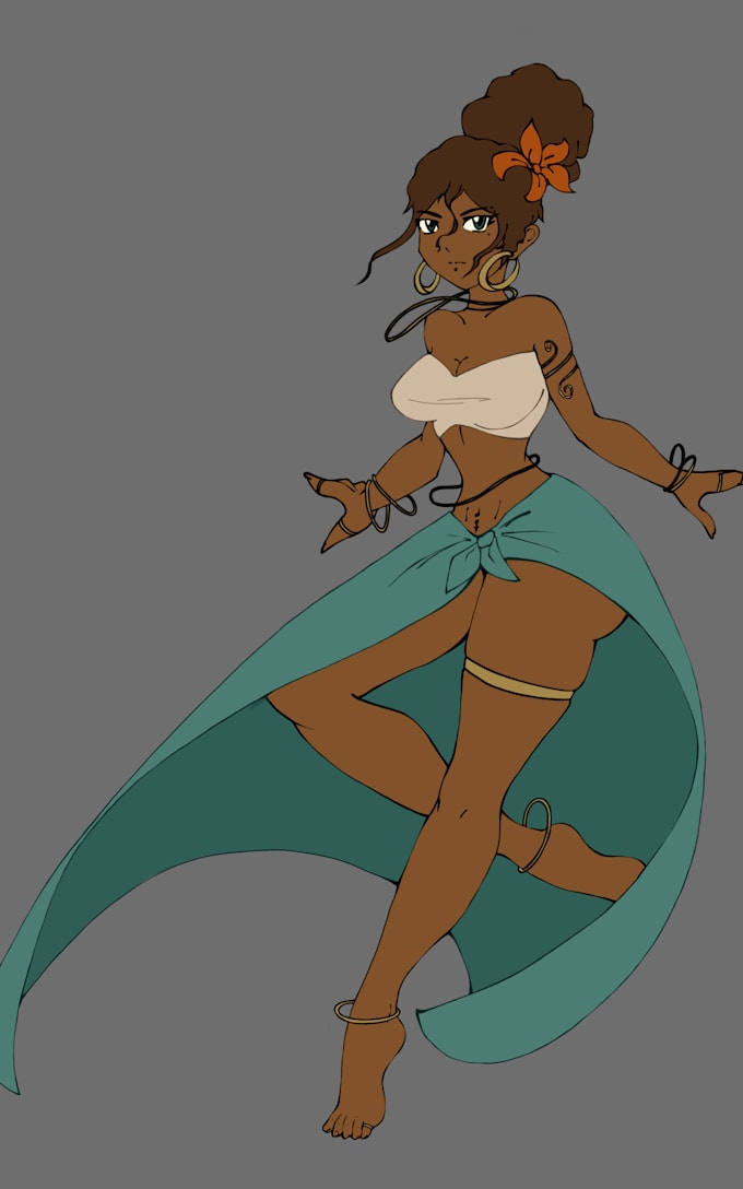 custom anime oc drawing