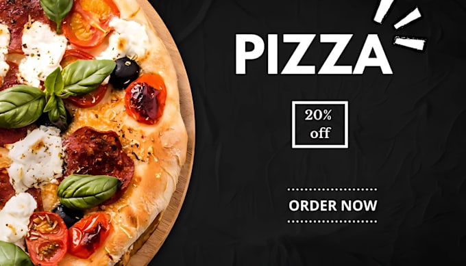 professional modern restaurant menu food flyer posters