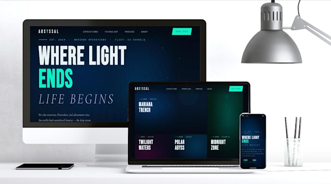 do website creation of any type html profile, bussiness website etc