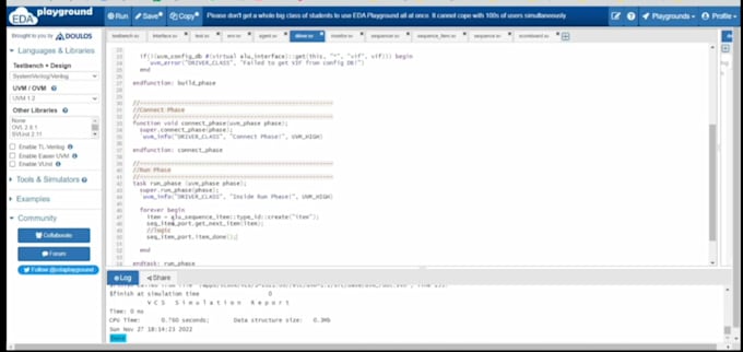 provide professional rtl design, systemverilog, and uvm verification services