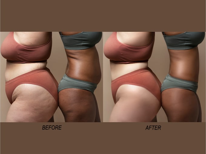 do body slimming, reshaping and photo retouching in photoshop