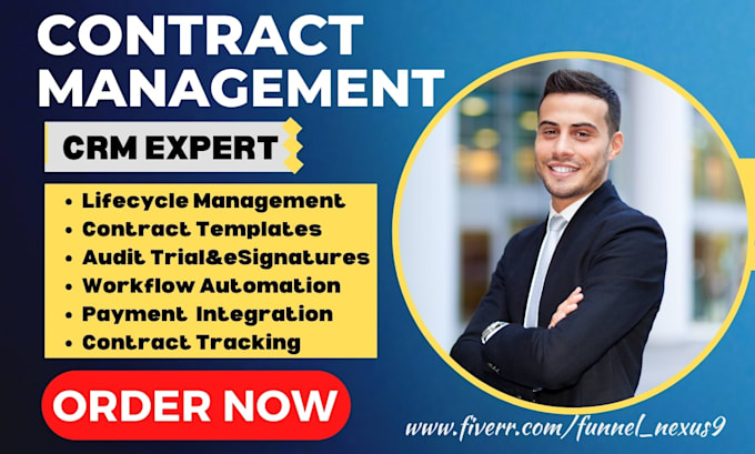 setup contract management docusign juro deel gatekeeper agiloft dock evisort crm