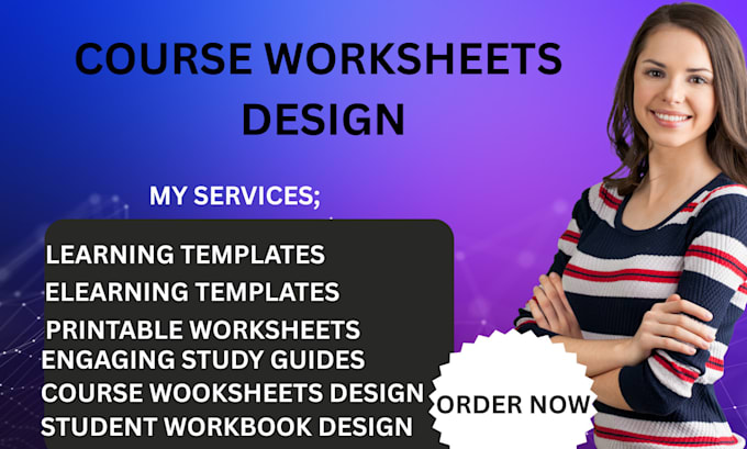 Design engaging course worksheets, study guides, learning templates by ...