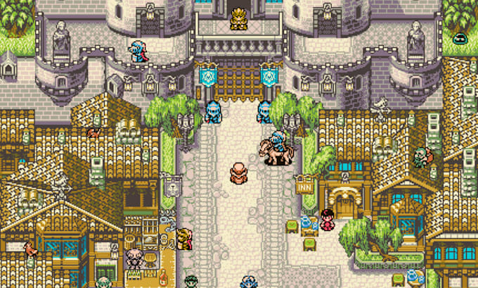 do pixel art tileset top down pixel art tilemap game assets for indie game props