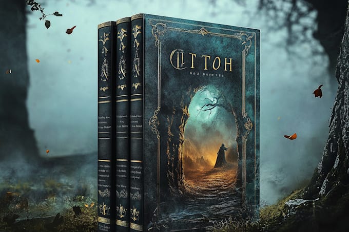 do fantasy book cover, thriller book cover design