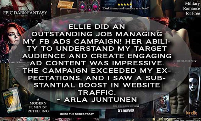 create your ad graphic and custom facebook target audience