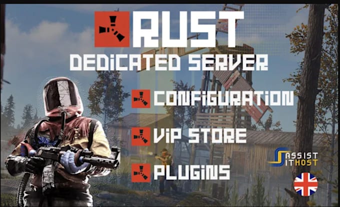 supercharge your game server growth rust, fivem, dayz promotion