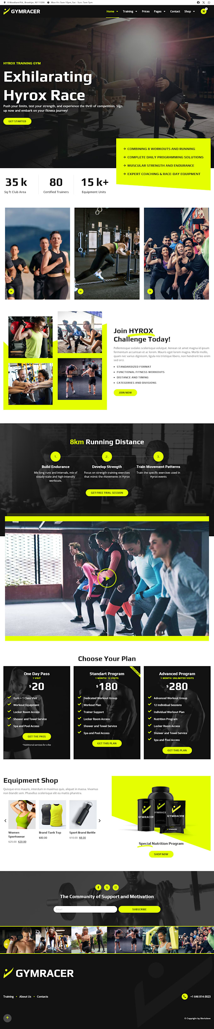 build your company business wordpress website with logo and business card