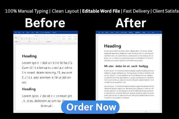 convert your files to editable word format with accurate formatting