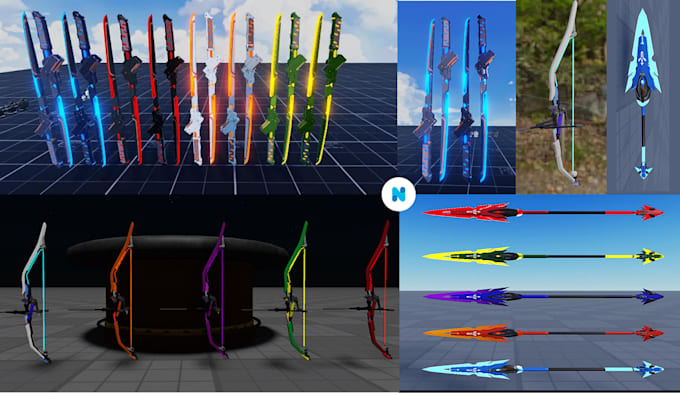 model custom roblox weapons assets optimized for performance