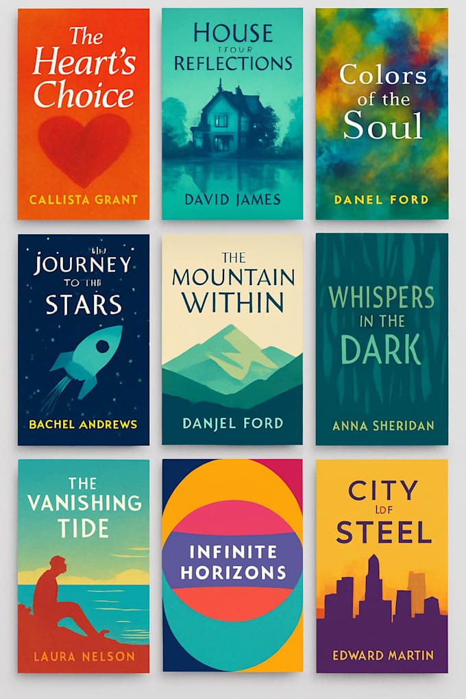 design covers for both kindle and paperback formats