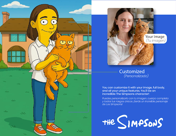 Create your photo into the simpsons 2d cartoon characters by ...