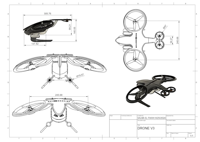 create technical drawings from your 3d cad model
