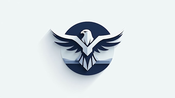 do unique falcon logo design within new concepts