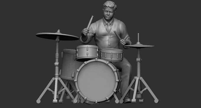 sculpt 3d characters and miniatures for 3d printing