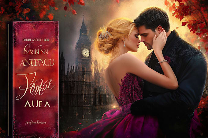 design professional romance book cover