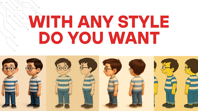 making characters consistent for you