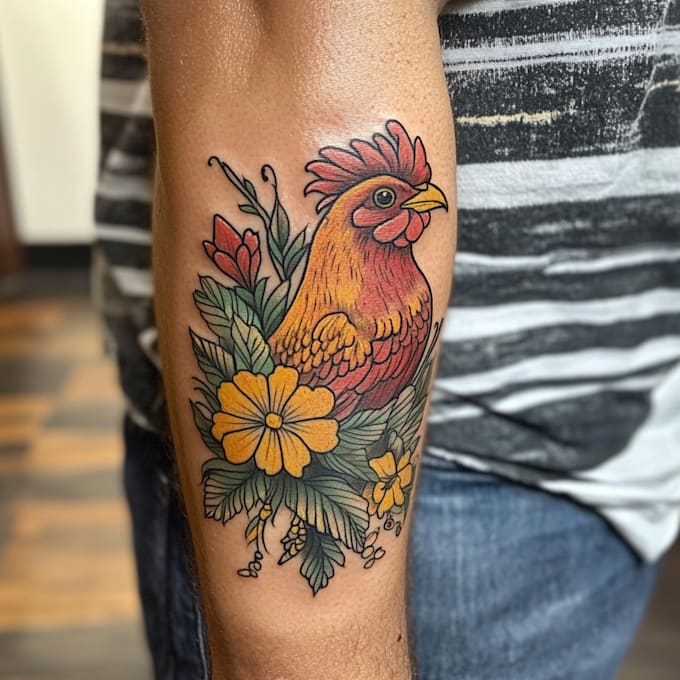 custom an abstract tattoo design