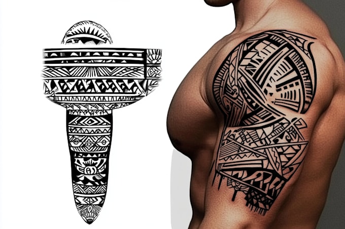 design your polynesian tribal tattoo