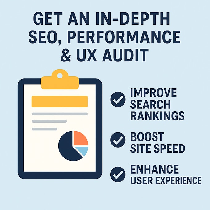 provide complete SEO, performance, and UX audit