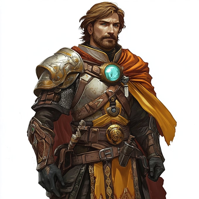 Draw a fantasy and dnd character art by Sulubo | Fiverr