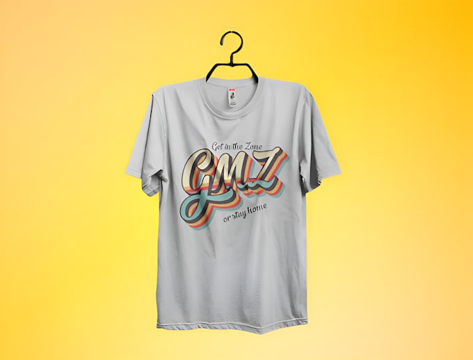Create amazing typography graphic and custom t shirt design for you in ...