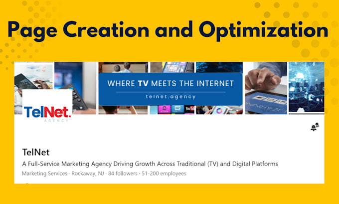 create and optimize linkedin business page