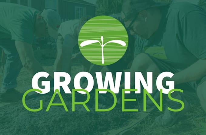 design a retro vintage garden logo