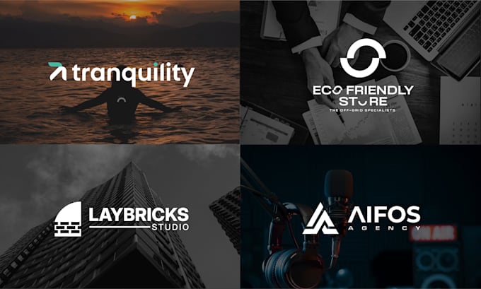 create a modern brand logo design for your business