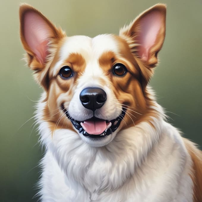 draw cartoon pet portrait for you