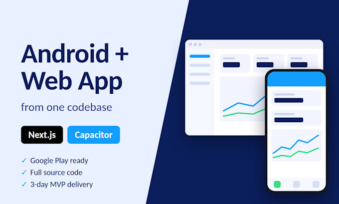 build a cross platform android and web app with next js and capacitor