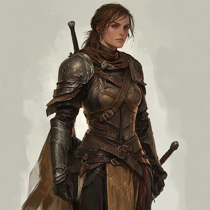 create high quality dnd character art and fantasy character