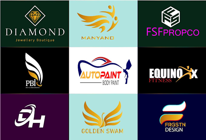 do 3d modren,minimalist, latter, business luxury logo design