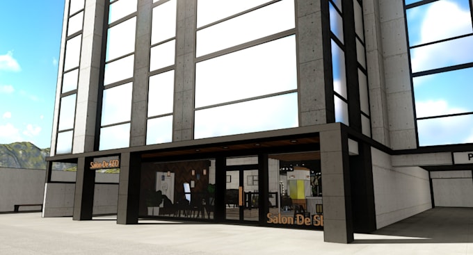 redesign beauty salon,3d sauna,spa interior,breweries,corona 3d rendering,plaza