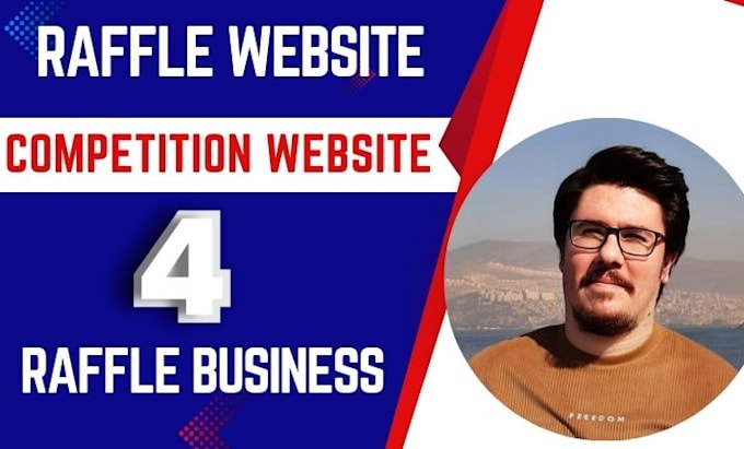 design raffle website competition website sweepstakes website ticket website