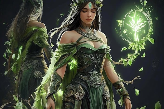 draw any fantasy character that you want
