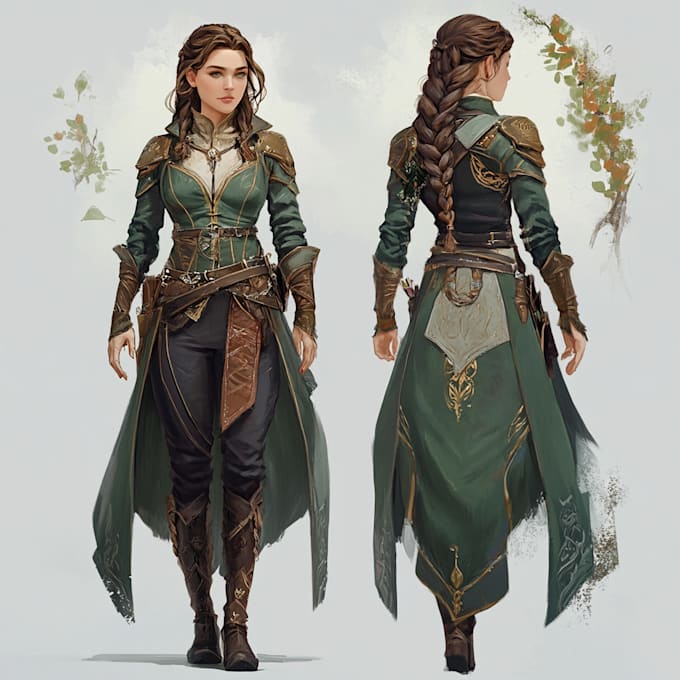illustrate your fantasy rpg character or party