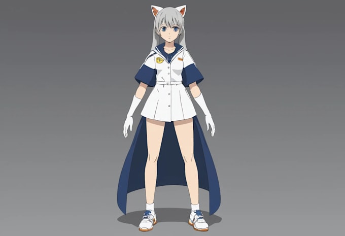draw any sfw character in anime style