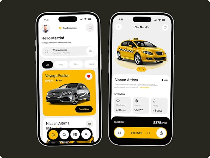 develop taxi booking app booking website rideshare app uber clone app taxi app