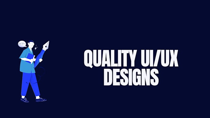 design modern mobile and web UI UX for apps and websites