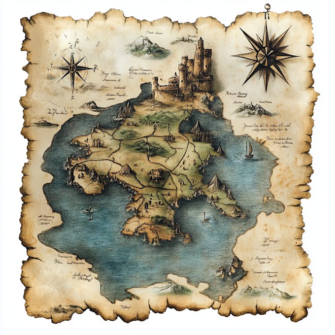 create a fantasy map for your book