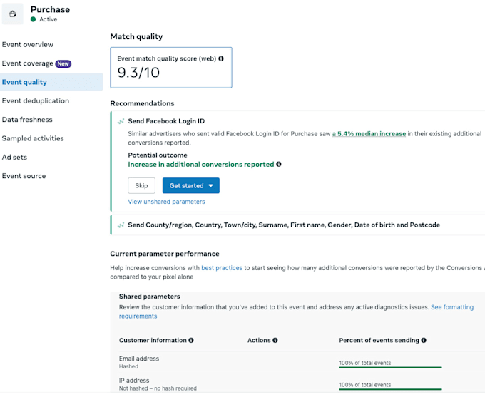 fix meta pixel and conversion API tracking for shopify