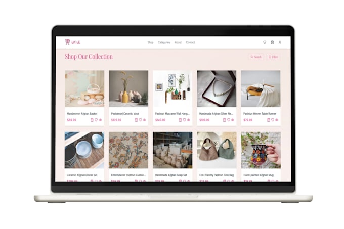 build responsive react ecommerce front end with tailwind CSS