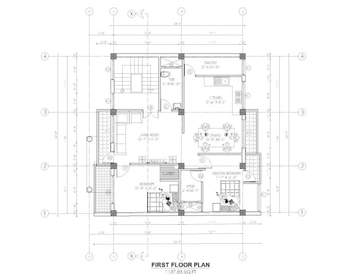 create professional 2d floor plans in autocad with quick deliver