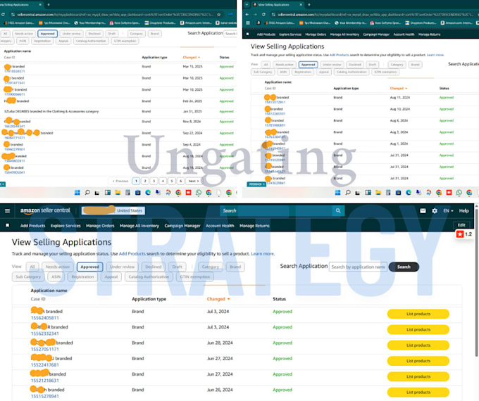 do amazon brand name approvals and ungating services