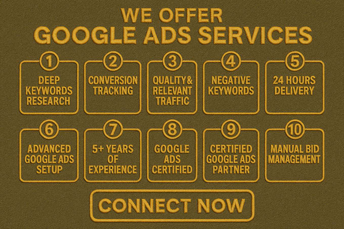 set up, manage and optimize your google ads, youtube ads, and pmax campaigns